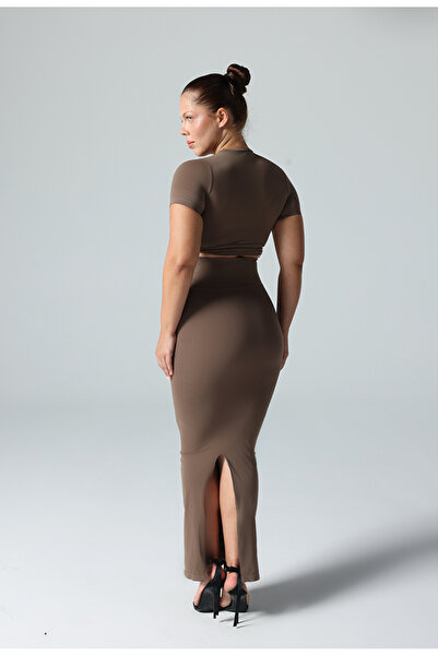 THIN Şekillendirici Uzun Şort Etek