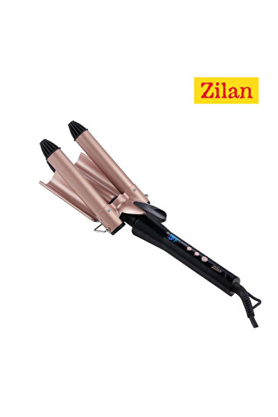 OEM Zilan Multifunctional Hair Curler - 3 Elements, Maximum Temperature 210°C, Ceramic Surface
