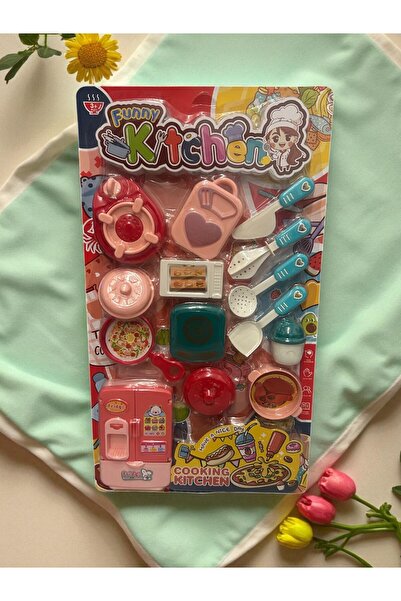 OEM Toy kitchen accessories and utensils set, multicolor