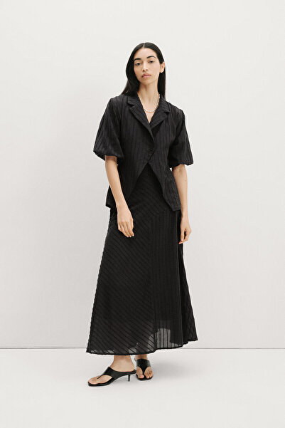 Pilea Fusta din bumbac cu textura Rossa