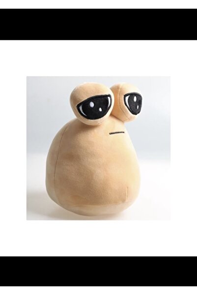 Genel Markalar Oyuncak Peluş Ayıcık Poe,Pou,Kahverengi Ayı,Peluş doldurulabilir oyuncak Pou,Uzaylı