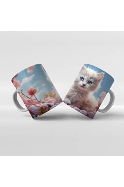 Rengineshop كوب بطبعة قطة لطيفة - 4