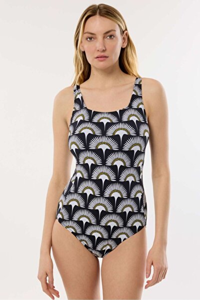 AYYILDIZ 3117 Siyah Toparlayıcı Mayo