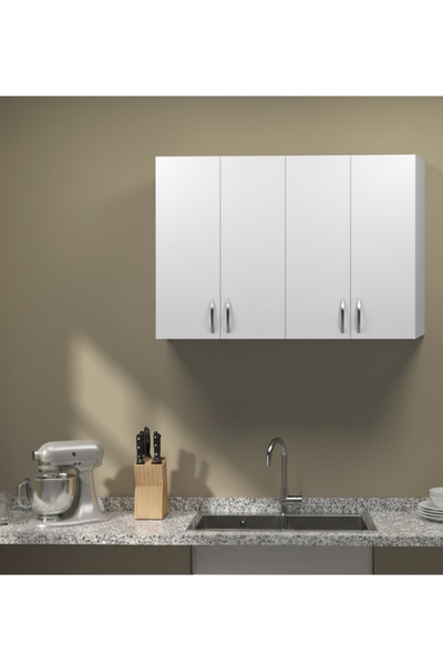 yamandekorasyon ikili 4 kapaklı dolap