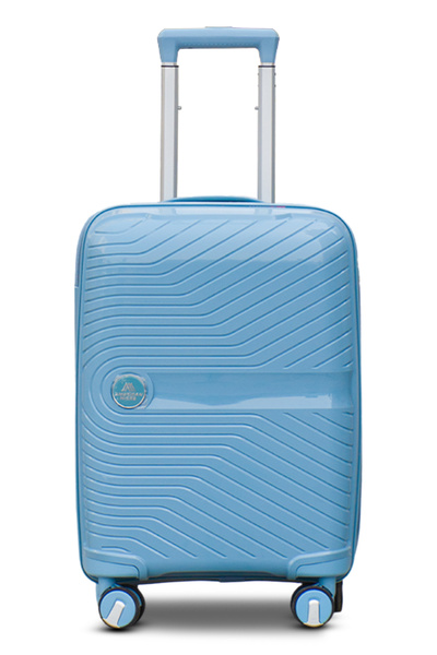 ZAAPPY Hard Case 20 Inch (7-10kg) Miami PP Luggage Lightweight, Unbreakable, ...