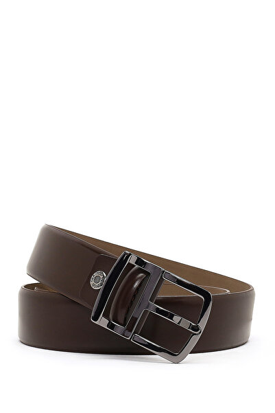 Derimod Men's Brown Leather Belt 000A2D1306018