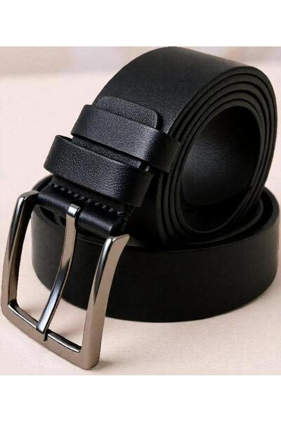 Karen Jewelry Erkek Hakiki Deri Kemer, Döküm Toka, Tamamen El Yapımı Kopmaz Çatlamaz 4cm