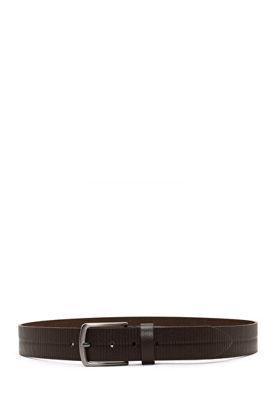 Derimod Men's Brown Leather Belt 000A2D1306526