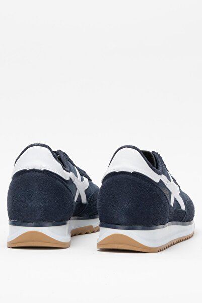 Liger Kadın Denye Kumaş Günlük Spor Ayakkabı LACİVERT