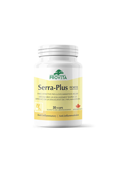 provita Serra Plus (Serrapeptase), 30 capsules, Nutrition