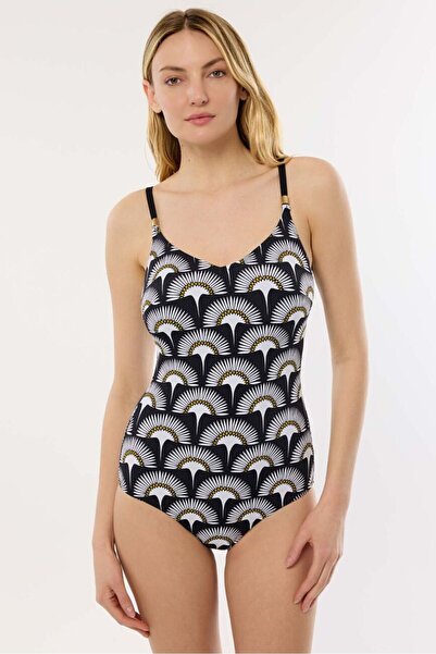 AYYILDIZ 3149 Black Recovery Swimsuit
