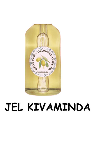 BereketliEvim Ozon Yağı 50 Ml, Ozonlanmış Zeytinyağı, JEL KIVAMINDA, FARKI FARK EDECEKSİNİZ.
