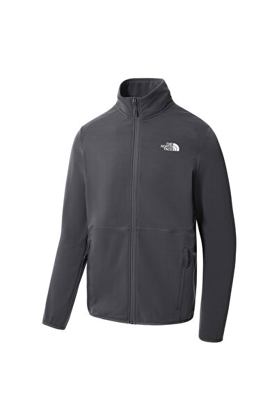 THE NORTH FACE Quest Tam Fermuarlı Erkek Sweatshirt Gri