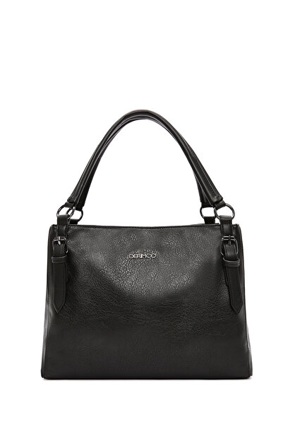 Derimod Kadın Siyah Uzun Askılı Omuz Çantası 25WBD263218