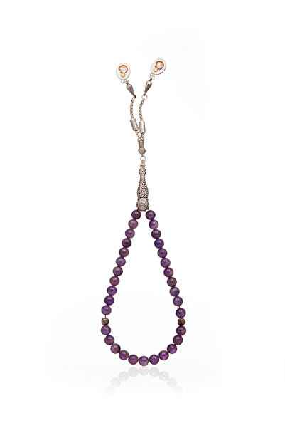 GSStore Galatasaray Ametist Doğal Taş Tesbih HTG2508