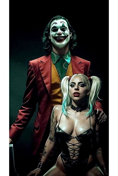 aydın garage Joker Kapı Direk Kaplama Folyosu BASKILI STİCKER Sağ-Sol 2 Adet 22*50 CM