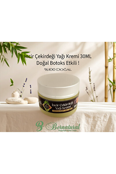 Bernatural İncir Çekirdeği Yağı Kremi | %100 Doğal Botoks Etkili