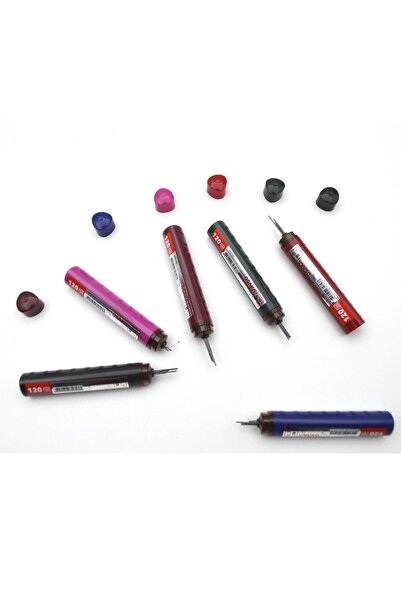 Osaka 2B 60 mm 0.7 Kalem Ucu 120 li 1 Adet Tüp Ana Renkler Oku-420