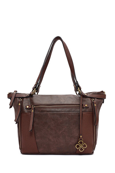 Derimod Women's Brown Long Strap Shoulder Bag 25Wbd247614