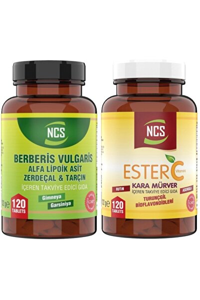 NCS ® Berberis Vulgaris 120 Tablet Vitamin C 1000 Mg 120 Tablet Beta Glucan Çinko