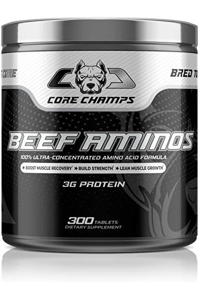 Core Champs كور تشامبس بيف أمينو 6000، 300 قرص