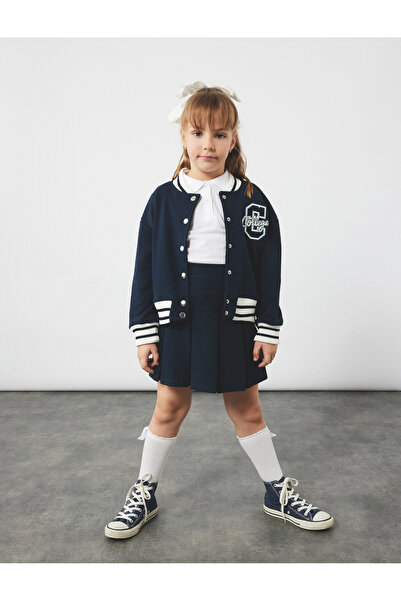 Koton Fusta pliată de bază din amestec de viscoză cu talie elastică