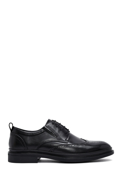 Derimod Men's Black Leather Casual Shoes 25Wfd695718