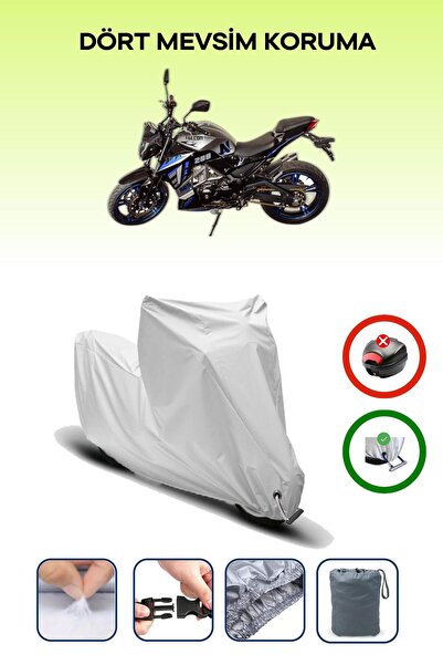 Breen Falcon N 288 Motorcycle Tarpaulin - Lock Compatible, Safe and Waterproo...