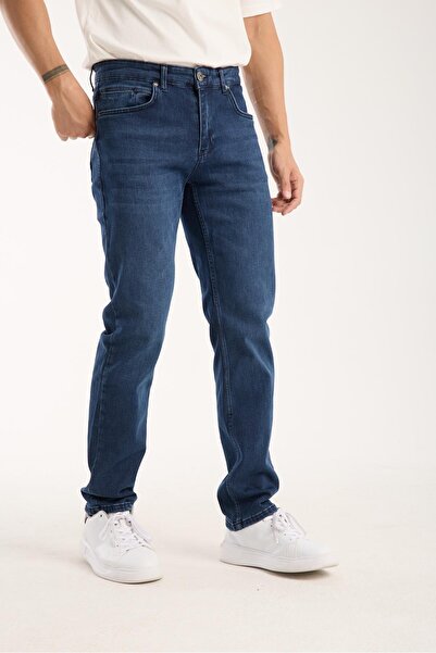Store Men's Jeans Regular Fit Cotton Stretch Straight Leg Denim - 98% Cotton 2% Lycra