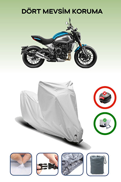 Breen CFmoto 700CL-X Heritage - قفل متوافق وآمن ومقاوم للماء للدراجات النارية