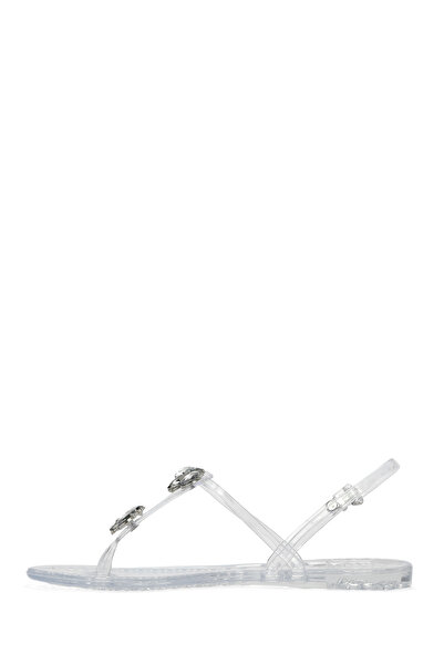 Derimod Sandale de damă cu cataramă din spate cu gelatină transparentă 25SFE4928PV