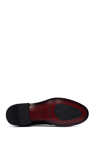 Derimod Erkek Siyah Bağcıklı Rugan Deri Klasik Ayakkabı 25WFD621516