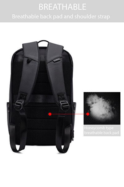 Derimod D-Pack Unisex Gri Sırt Çantası 25SBD30206F