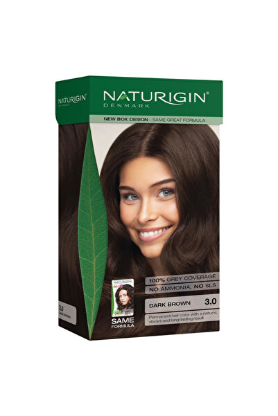 Naturigin Saç Boyası 3.0 Koyu Kahverengi