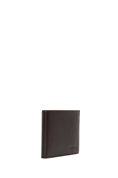 Derimod Men's Brown Leather Wallet 000A2D306918