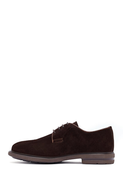 Derimod Men's Brown Lace-Up Suede Leather Casual Shoes 25Wfd710210