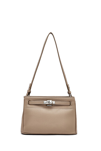 Derimod Γυναικεία τσάντα χιαστί με μακρύ λουράκι βιζόν 25ABD2437FT