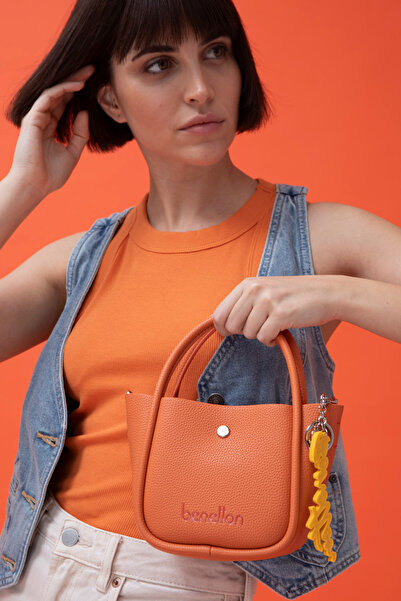 United Colors of Benetton GEANTĂ DE MÂNĂ FEMEI BNT_1511 STD Portocaliu