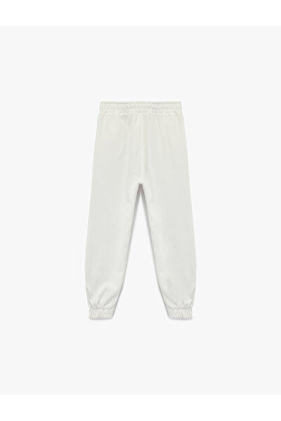 Koton Φούτερ Jogger με ελαστική μέση με στάμπα