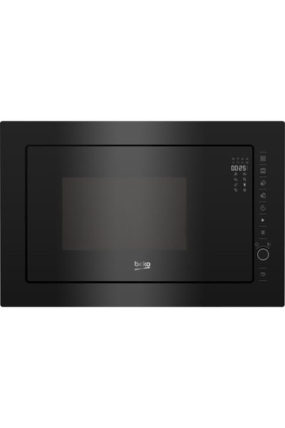Beko BMGB25333BG Built-in Microwave Oven, 25 L, 900W, Grill, Black