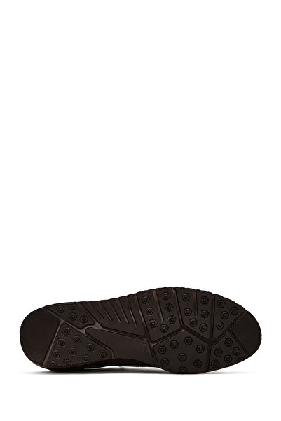 Derimod Ανδρικά δερμάτινα παπούτσια casual με κορδόνια σε καφέ χρώμα 25SFD603514