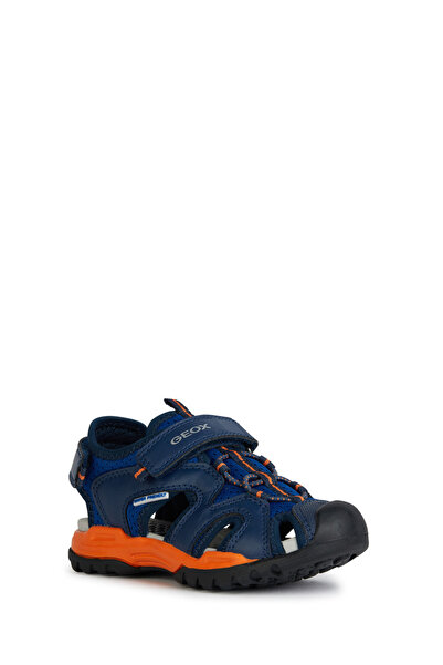 Geox Boy's Navy Blue Borealis Sandals J450Rc014Buc0685