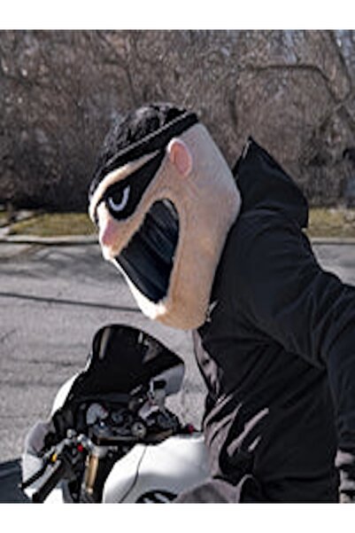 Beta Hırsız Peluş Kask Kılıfı