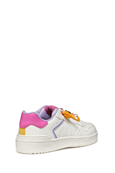 Geox Girl's White J Washiba Sneaker J45Hxd000Bcc0563