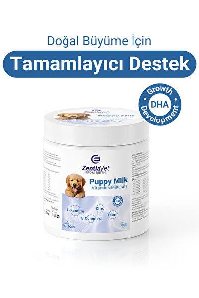 zentiavet Puppy Mılk 200 gr Köpek Süt Tozu Anne Sütü Destekli (HAMİLE VE YAVRU KÖPEKLER IÇİN)