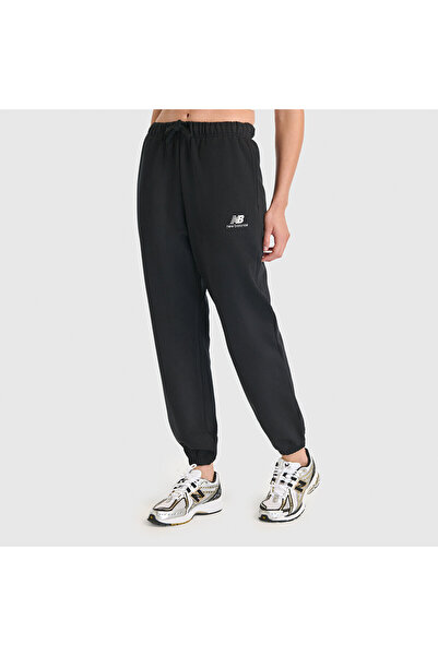 New Balance WNP3516 Μαύρο γυναικείο παντελόνι φούτερ
