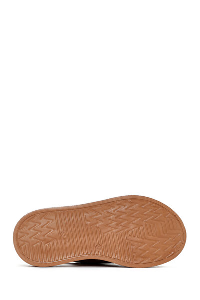 Derimod Kadın Taba Bantlı Hakiki Deri Comfort Sandalet 25SFD300118