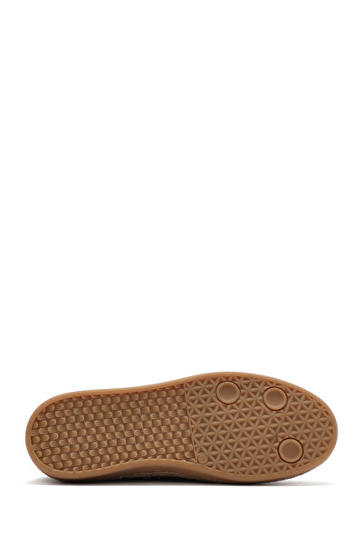 Derimod Ανδρικά παπούτσια casual από δέρμα σουέτ με κορδόνια βιζόν 25SFD631910