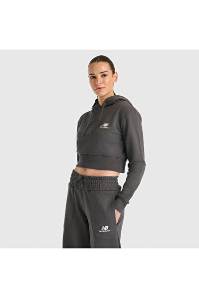New Balance WNH3515 Antrasit Kadın Sweatshirt