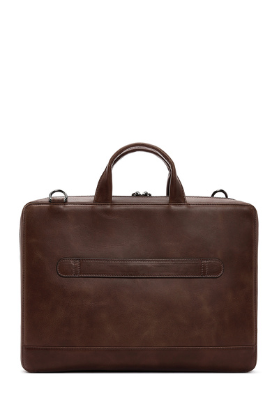 Derimod حقيبة جلدية بنية للرجال 23SBD3302CR